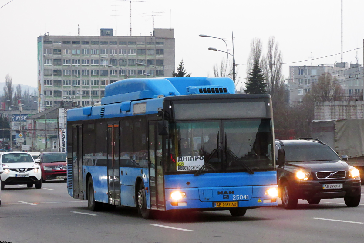 Днепропетровская область, MAN A21 NL313 CNG № AE 2487 AB