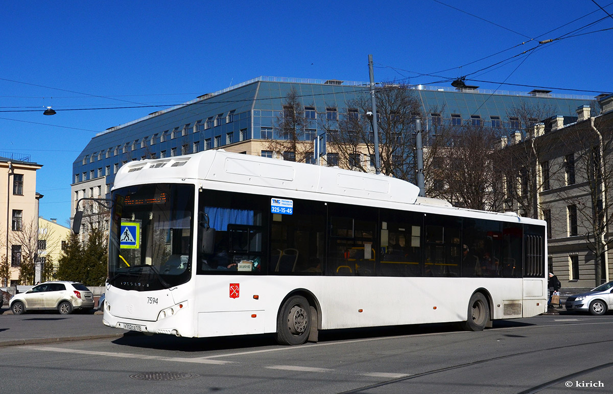 Санкт-Петербург, Volgabus-5270.G2 (CNG) № 7594