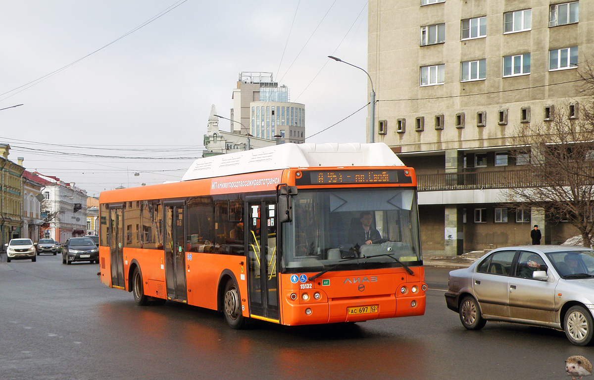 Нижегородская область, ЛиАЗ-5292.67 (CNG) № 15132