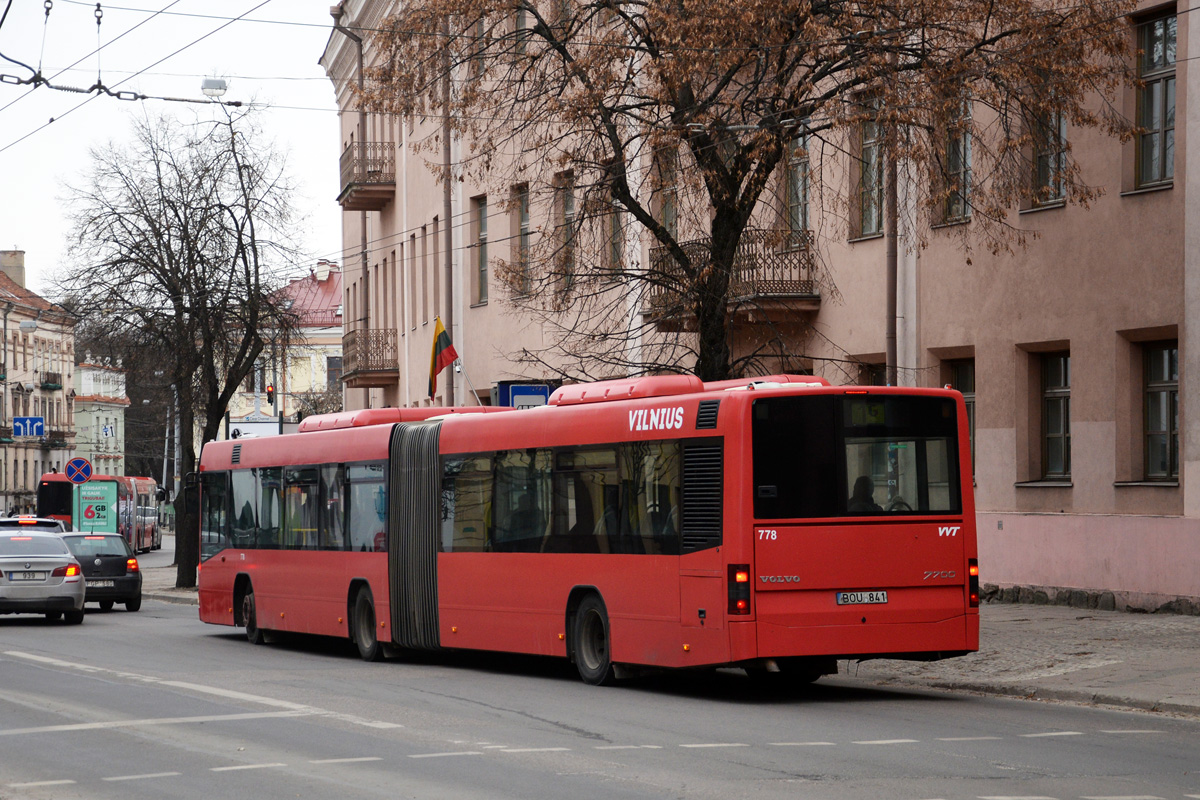 Λιθουανία, Volvo 7700A # 778