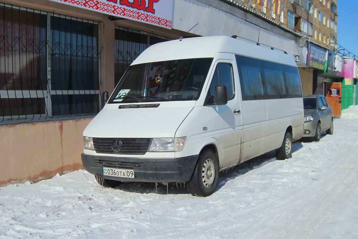 Карагандинская область, Mercedes-Benz Sprinter № 036 OTA 09 — Фото —  Автобусный транспорт