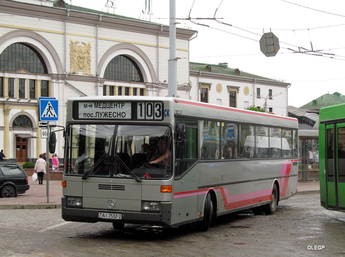 Витебская область, Mercedes-Benz O405 № АІ 7532-2