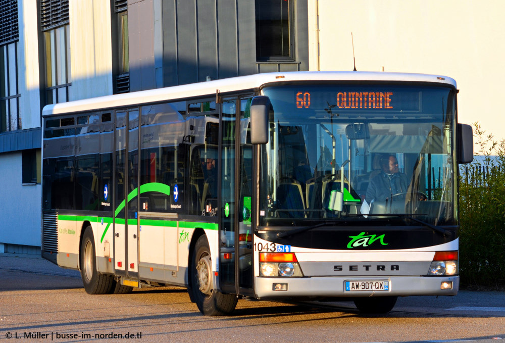 Франция, Setra S315NF № 1043