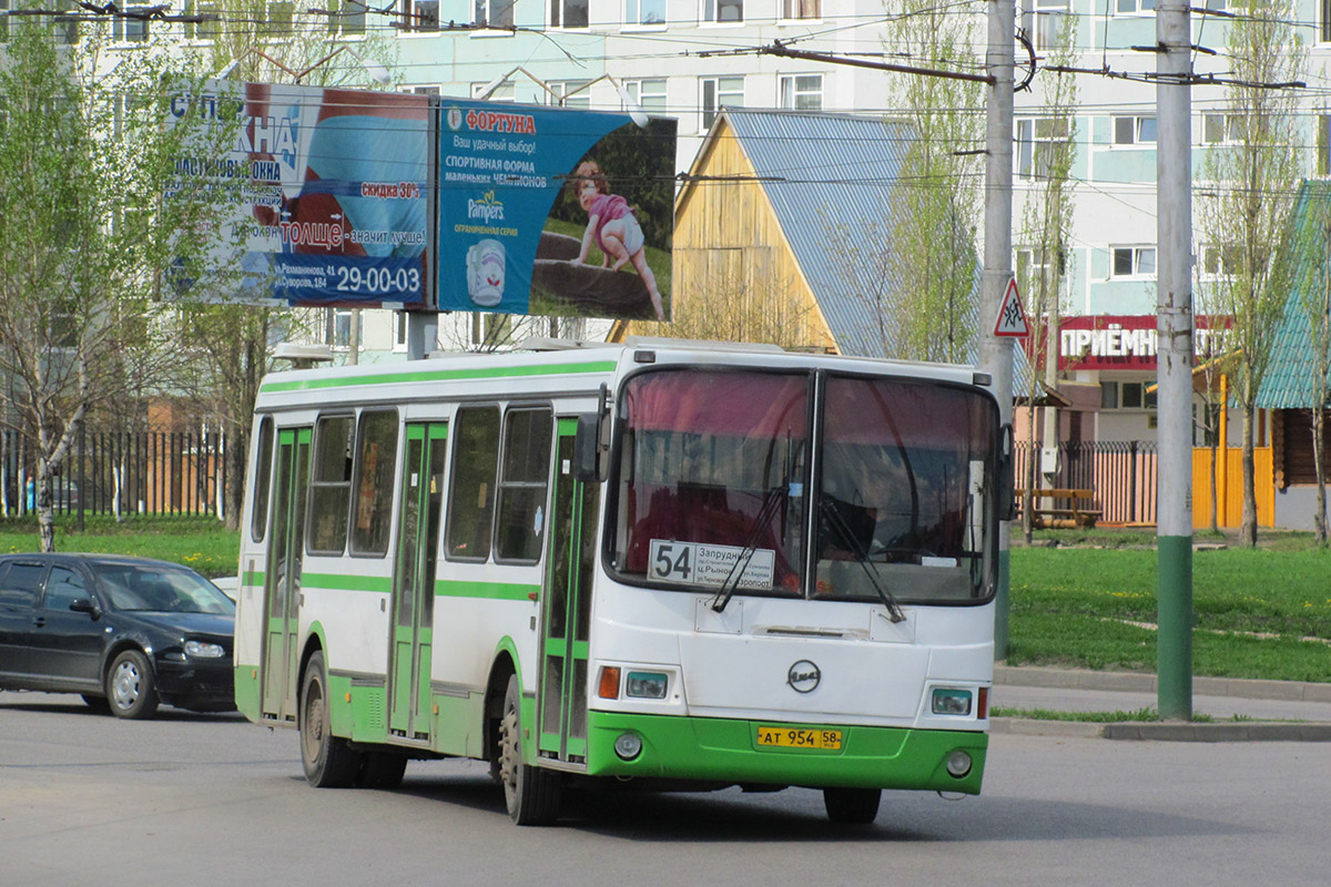 Пензенская область, ЛиАЗ-5256.45 № АТ 954 58