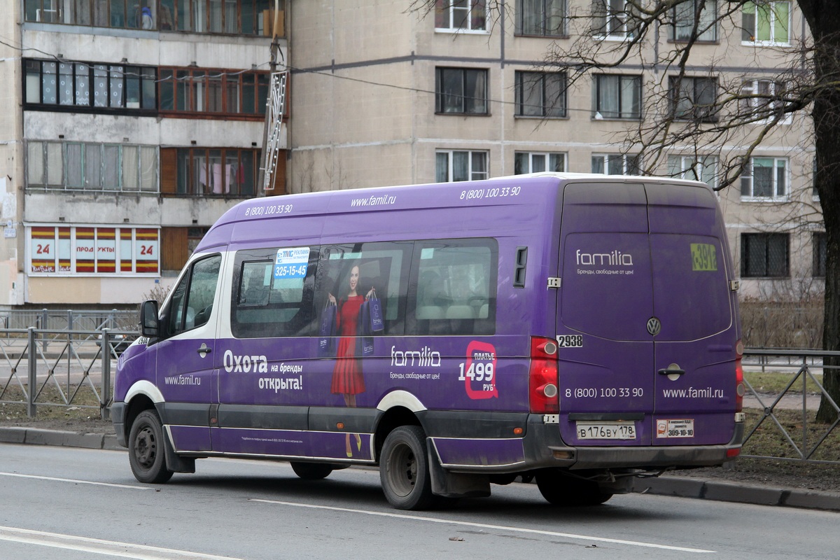 Санкт-Петербург, БТД-2219 (Volkswagen Crafter) № 2938