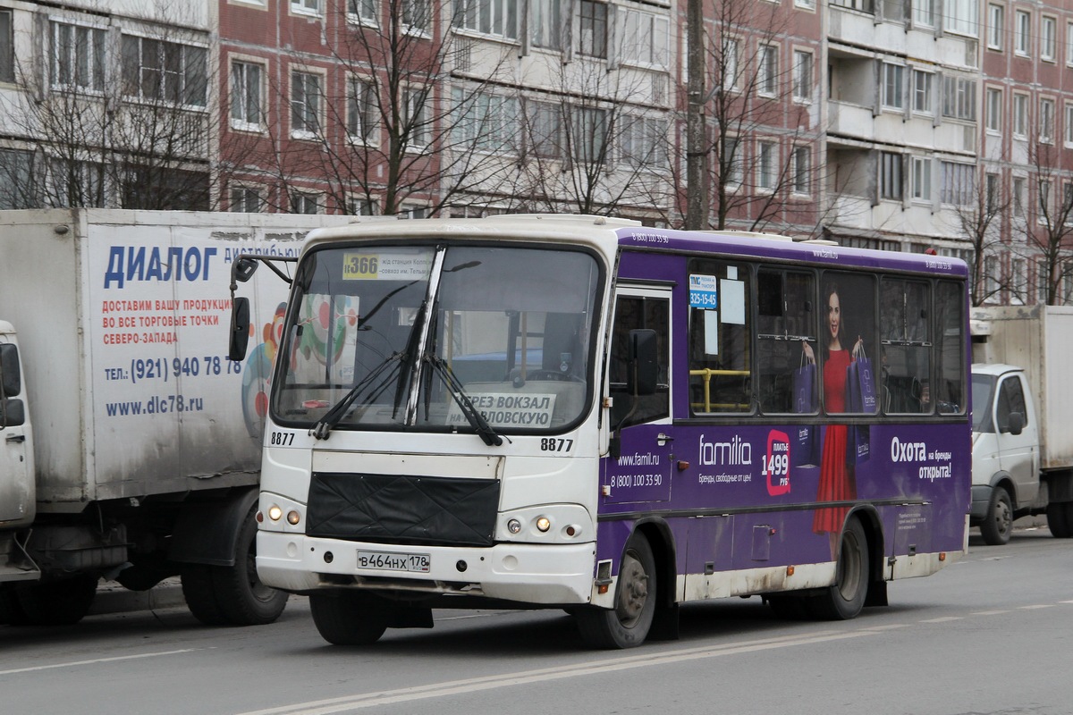 Санкт-Петербург, ПАЗ-320402-05 № 8877