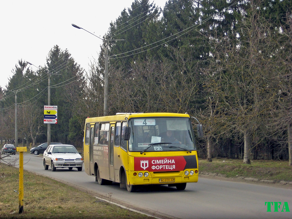 Волынская область, Богдан А09202 № AC 0195 AA