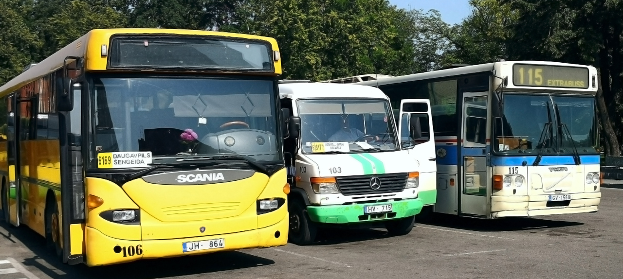 Lotyšsko, Scania OmniLine I č. 106