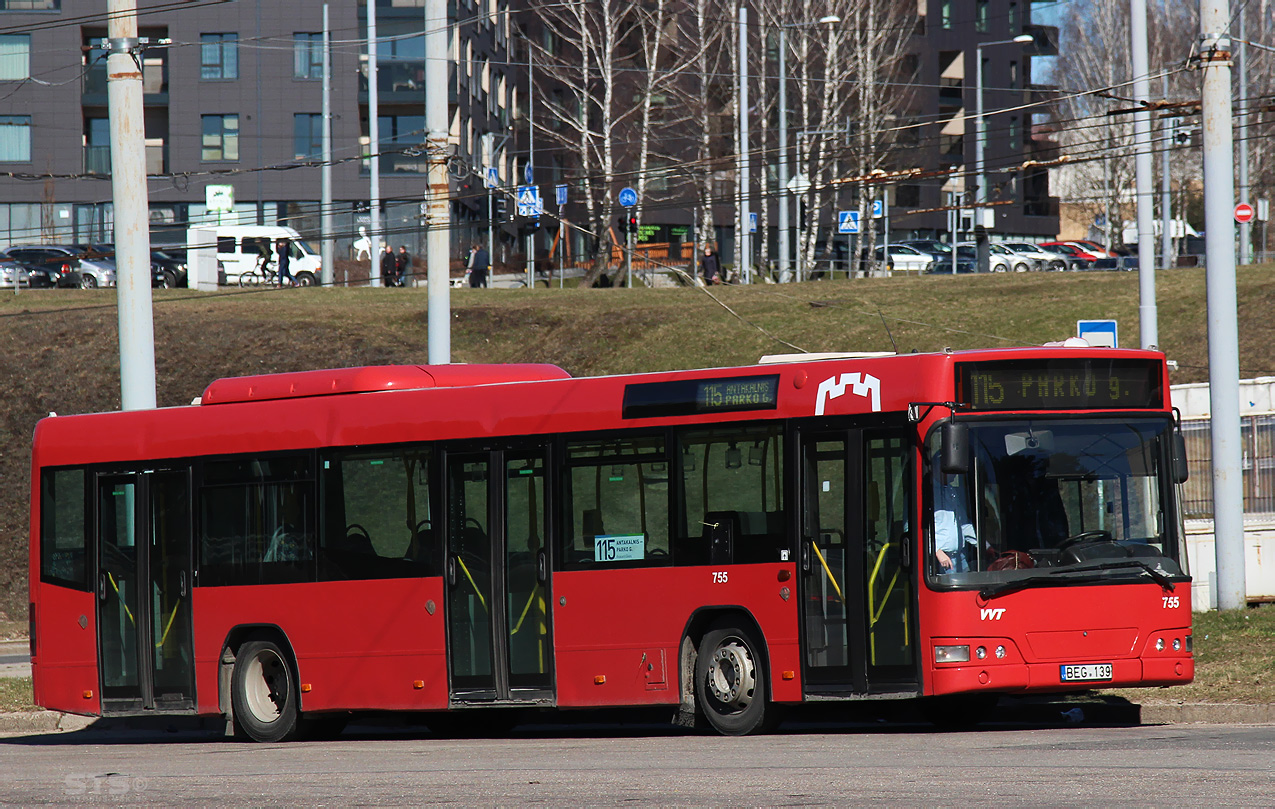 Литва, Volvo 7700 № 755