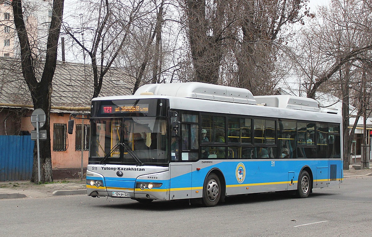 Алматы, Yutong ZK6118HGA № 511