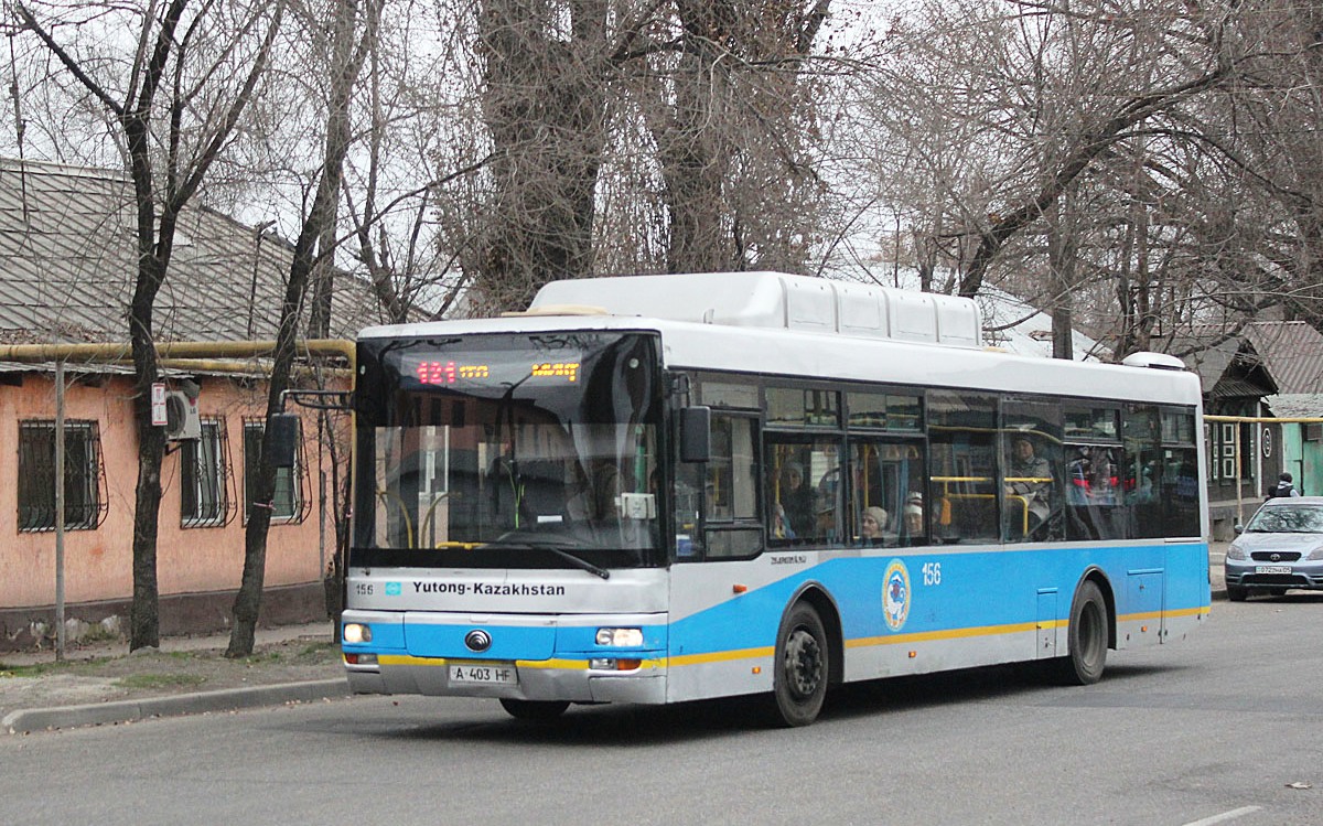 Алматы, Yutong ZK6120HGM № 156