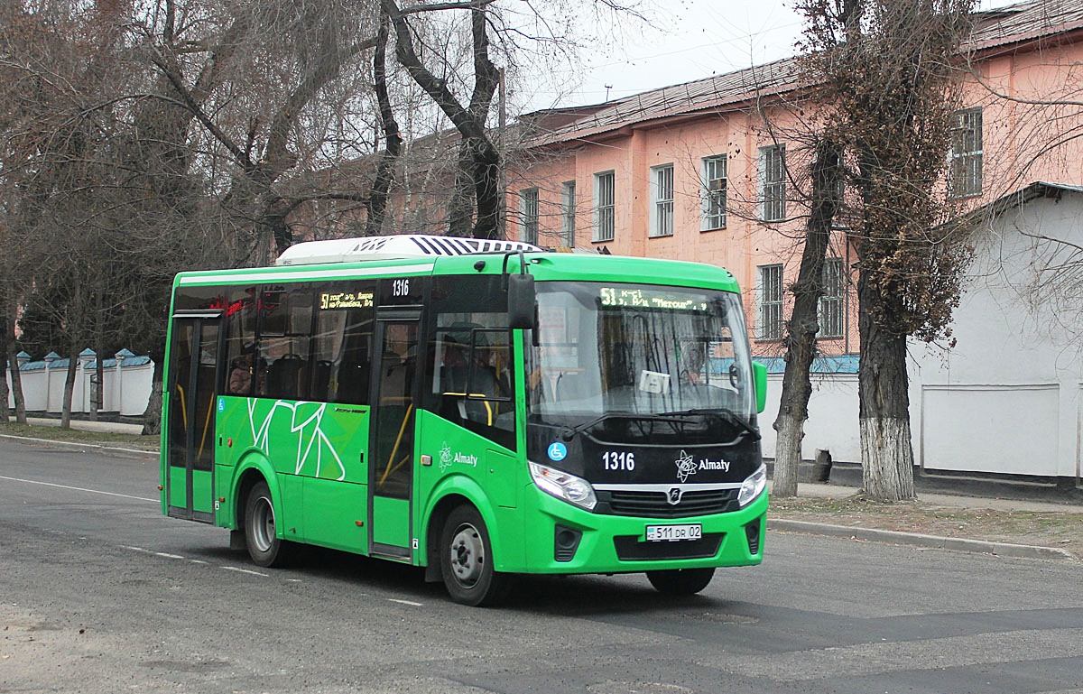 Алматы, ПАЗ-320435-04 "Vector Next" № 1316