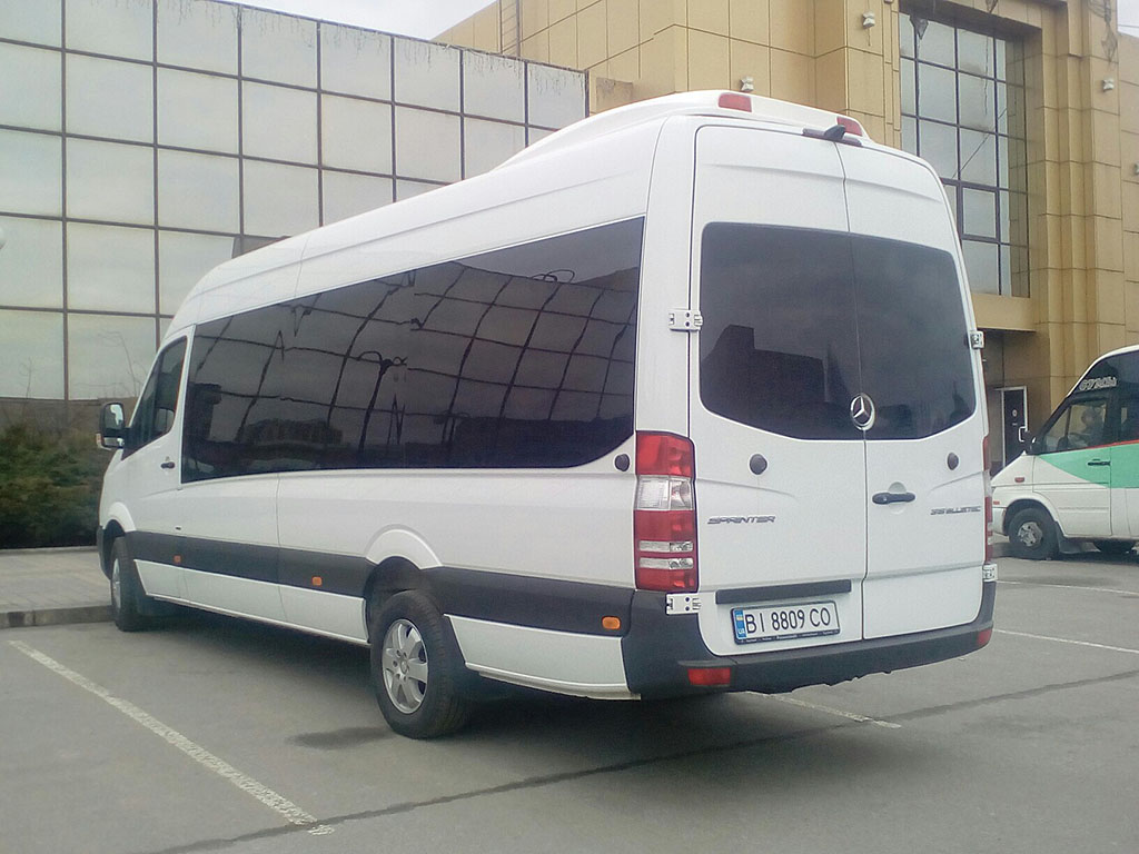 Полтавская область, Mercedes-Benz Sprinter W906 319CDI № BI 8809 CO