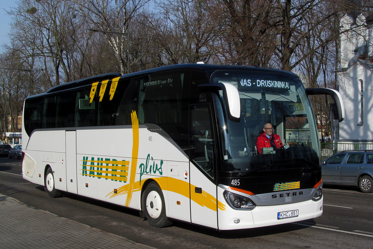 Литва, Setra S516HD/2 № 485