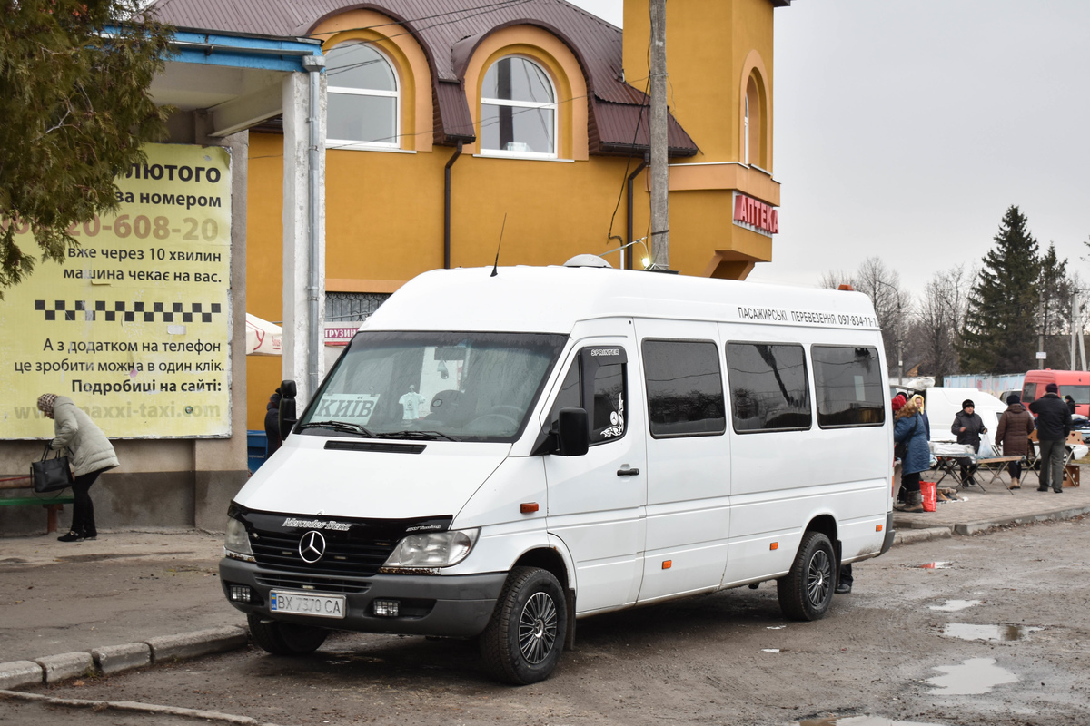 Хмельницкая область, Mercedes-Benz Sprinter W903 313CDI № BX 7370 CA — Фото  — Автобусный транспорт