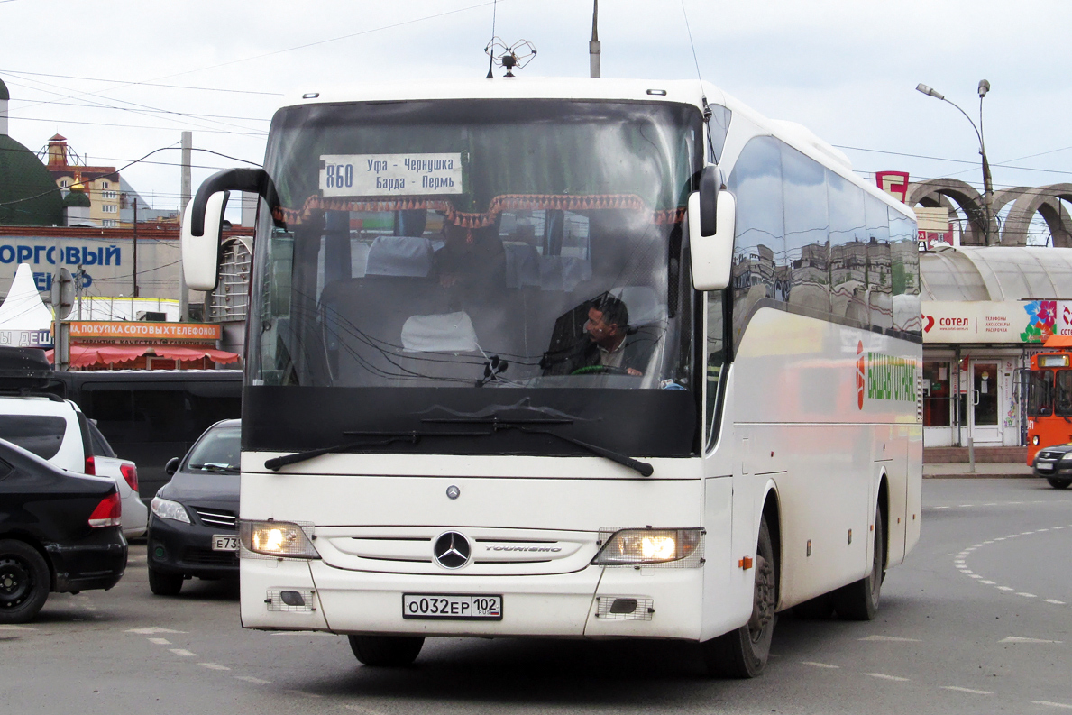 Башкортостан, Mercedes-Benz Tourismo II 15RHD № 1351 — Фото — Автобусный  транспорт