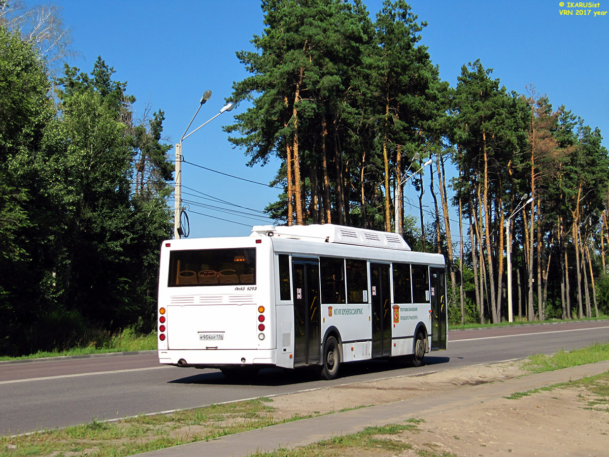 Воронежская область, ЛиАЗ-5293.70 № К 954 АК 136