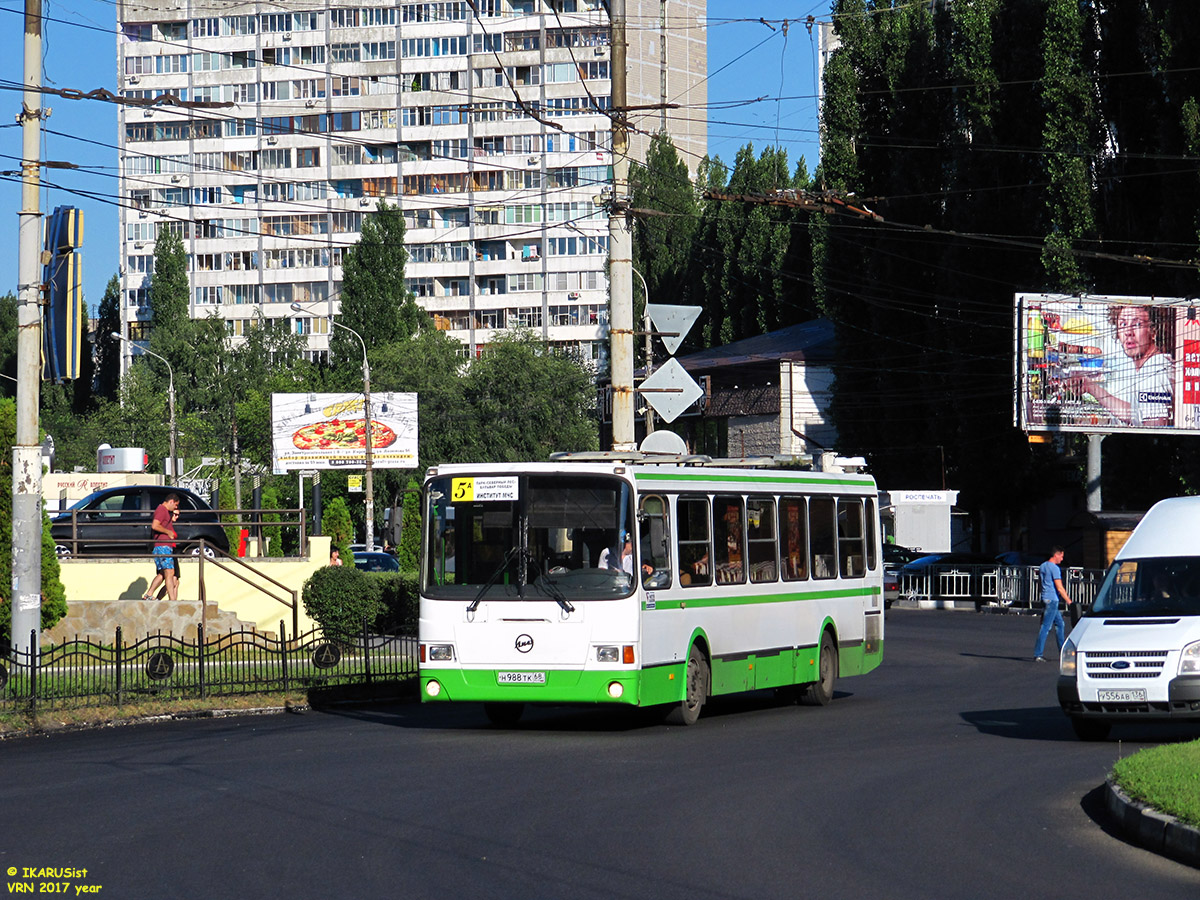 Воронежская область, ЛиАЗ-5256.35 № Н 988 ТК 68