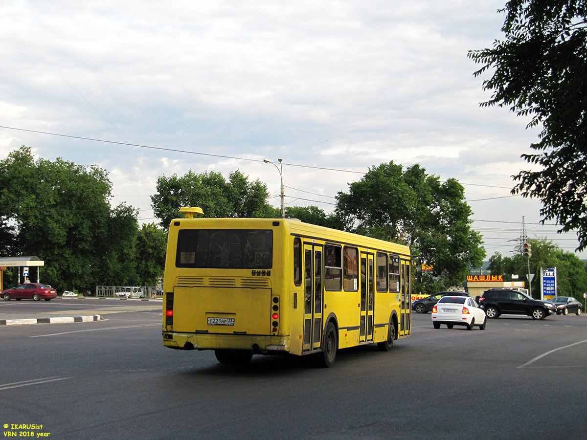 Воронежская область, ЛиАЗ-5256.35 № Т 221 НР 33