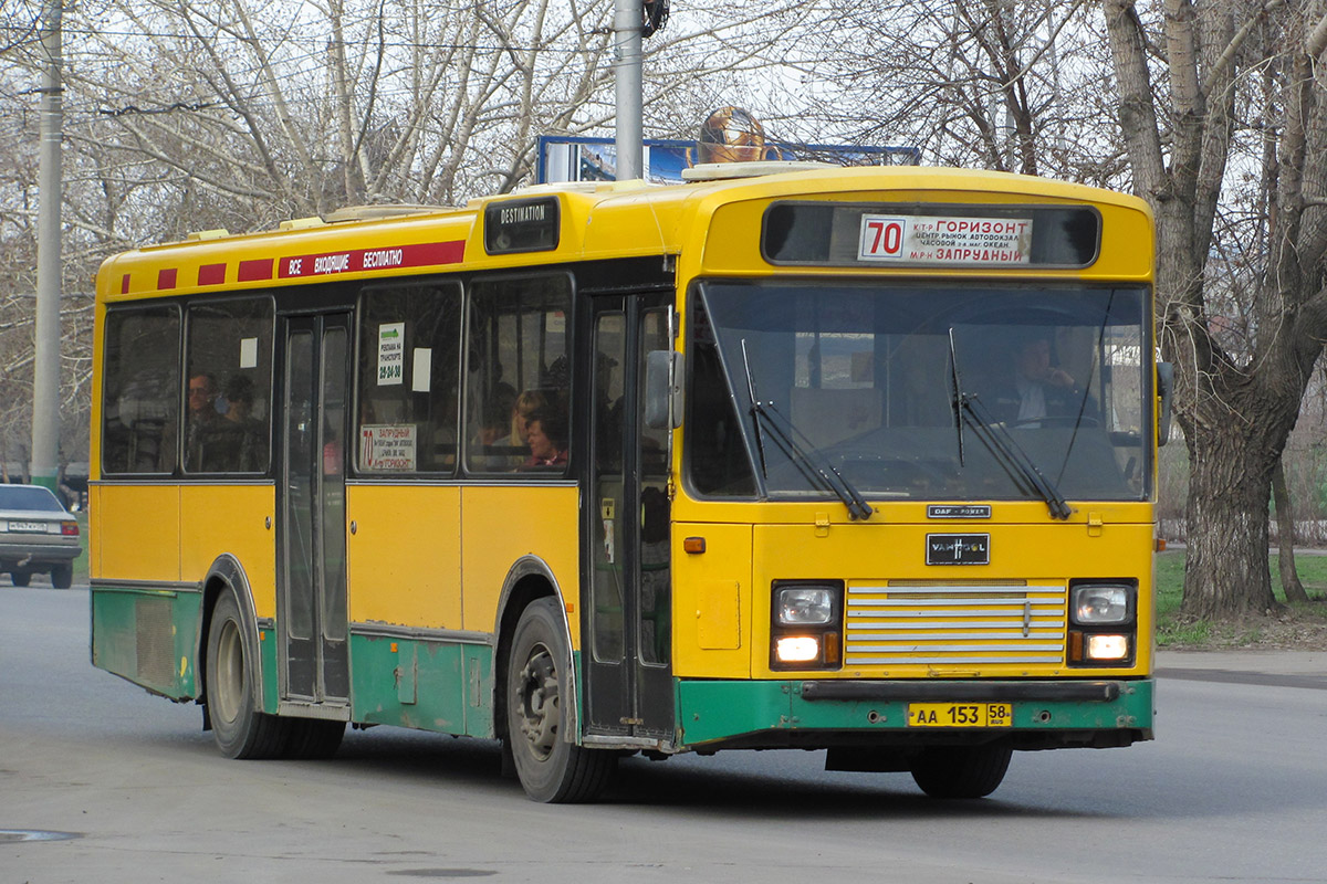 Пензенская область, Van Hool A120/31 № АА 153 58