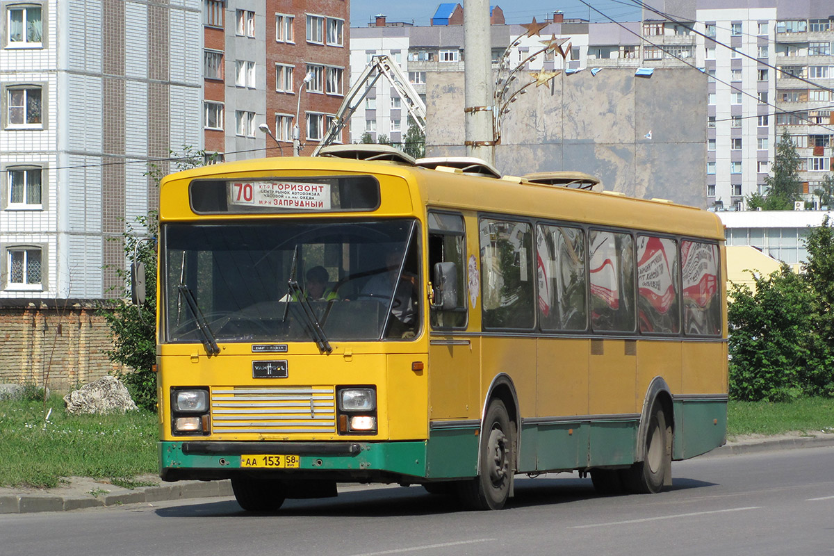 Пензенская область, Van Hool A120/31 № АА 153 58