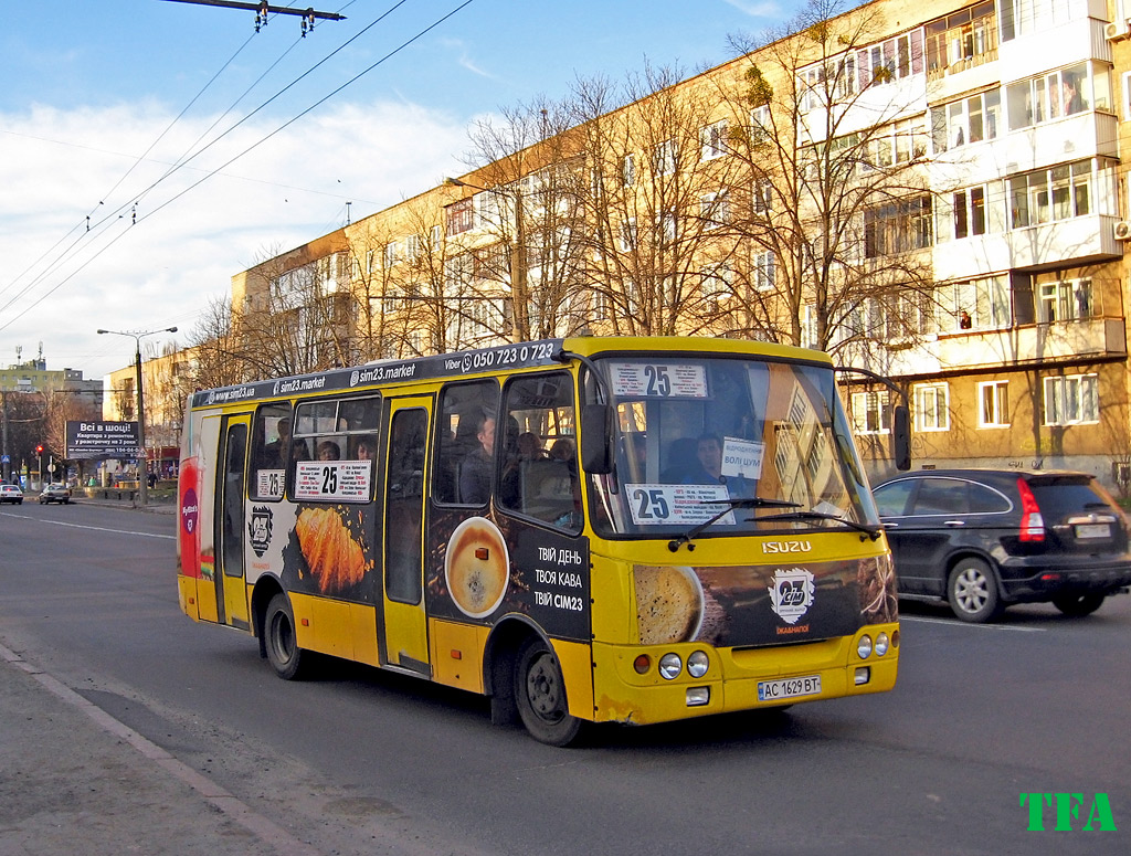 Волынская область, Богдан А092 (Y99-C39) № AC 1629 BT