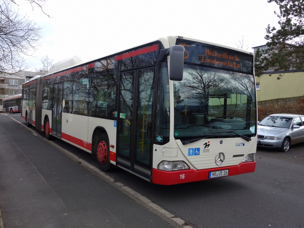 Гессен, Mercedes-Benz O530G Citaro G CNG № 16