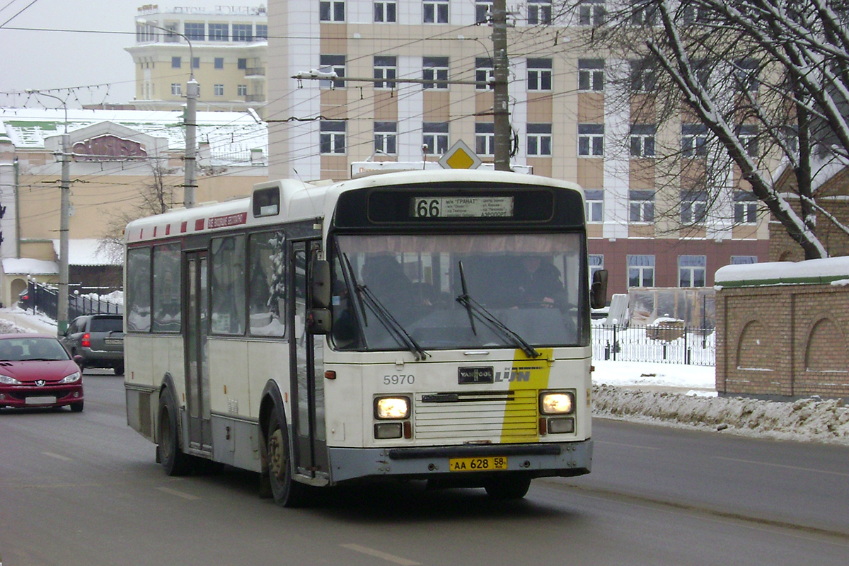 Пензенская область, Van Hool A120/31 № АА 628 58