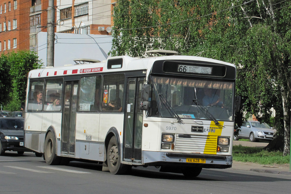 Penza region, Van Hool A120/31 # АА 628 58