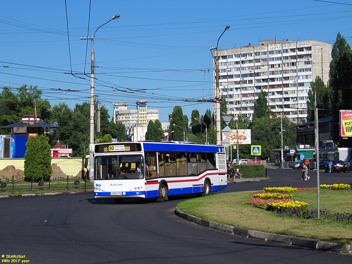 Воронежская область, МАЗ-103.485 № Х 985 АМ 136