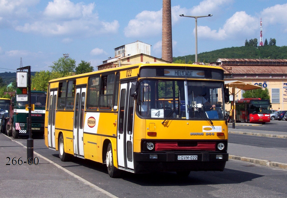 Венгрия, Ikarus 263.10 № GVM-022