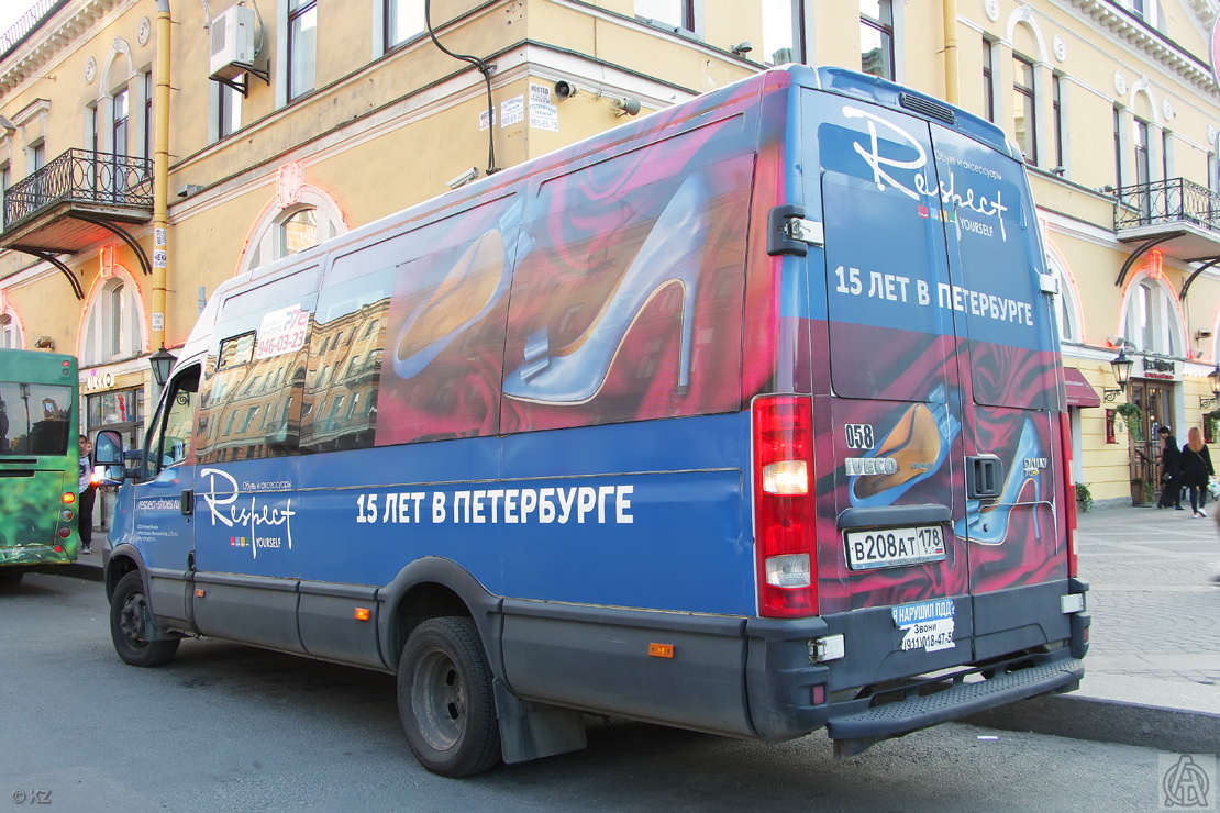 Санкт-Петербург, Нижегородец-2227UT (IVECO Daily) № 058