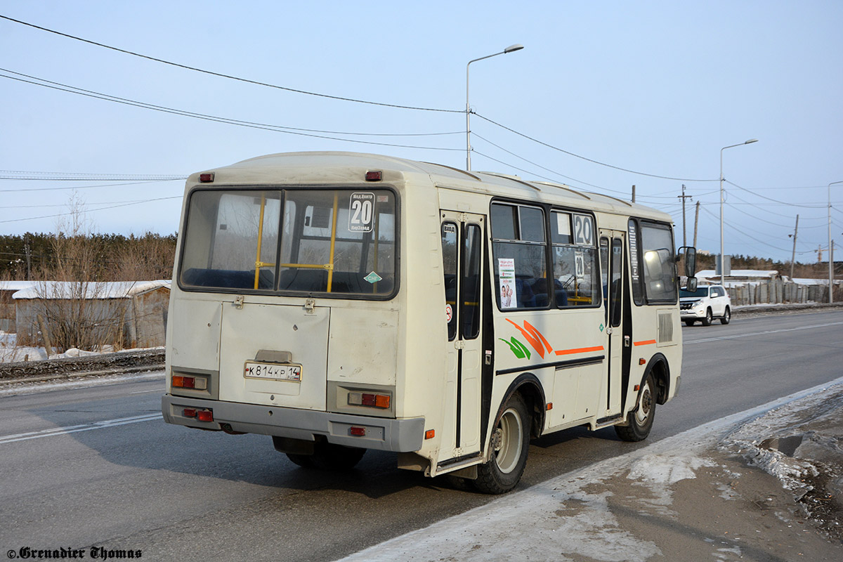 Саха (Якутия), ПАЗ-32054 № К 814 КР 14