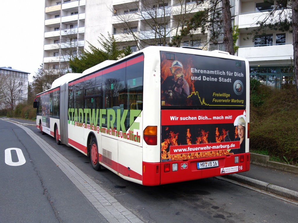 Гессен, Mercedes-Benz O530G Citaro G CNG № 16