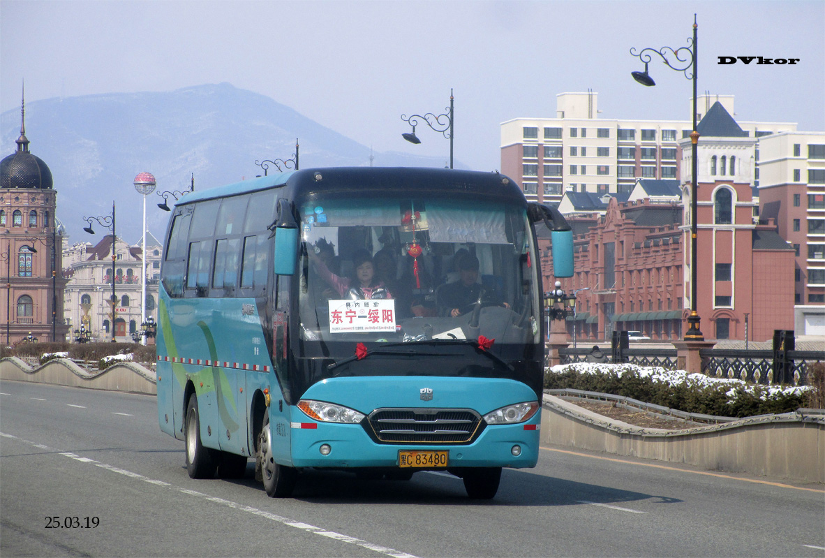 Китай, Zhong Tong № 黑C 83480