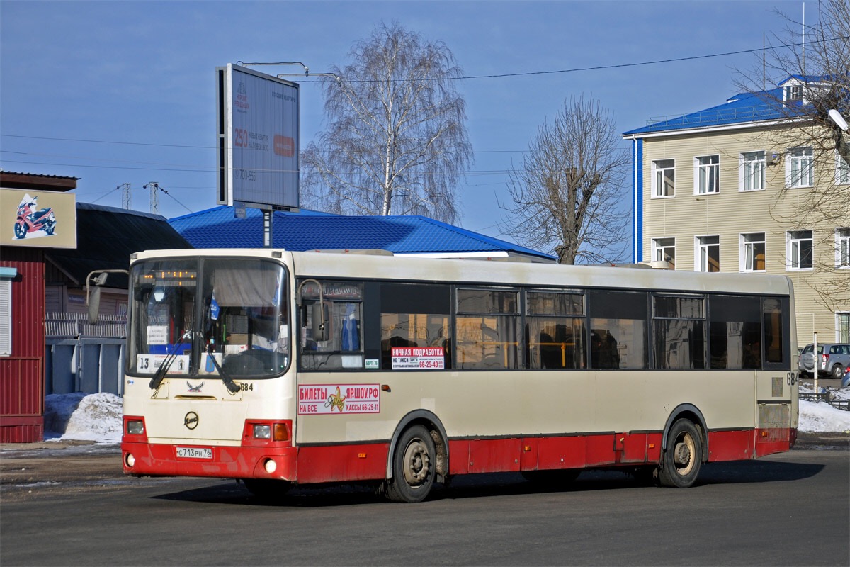 Yaroslavl region, LiAZ-5256.53 № 684