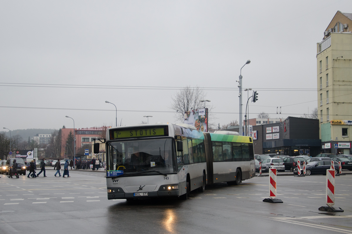 Литва, Volvo 7700A № 743