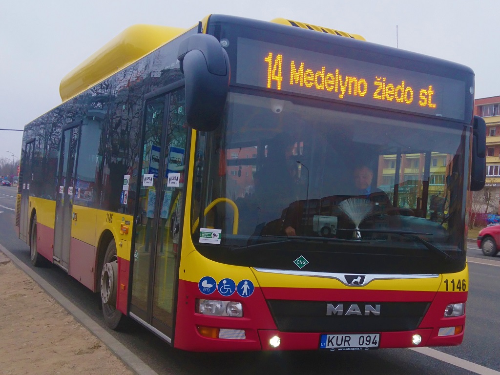 Литва, MAN A21 Lion's City NL273 CNG № 1146