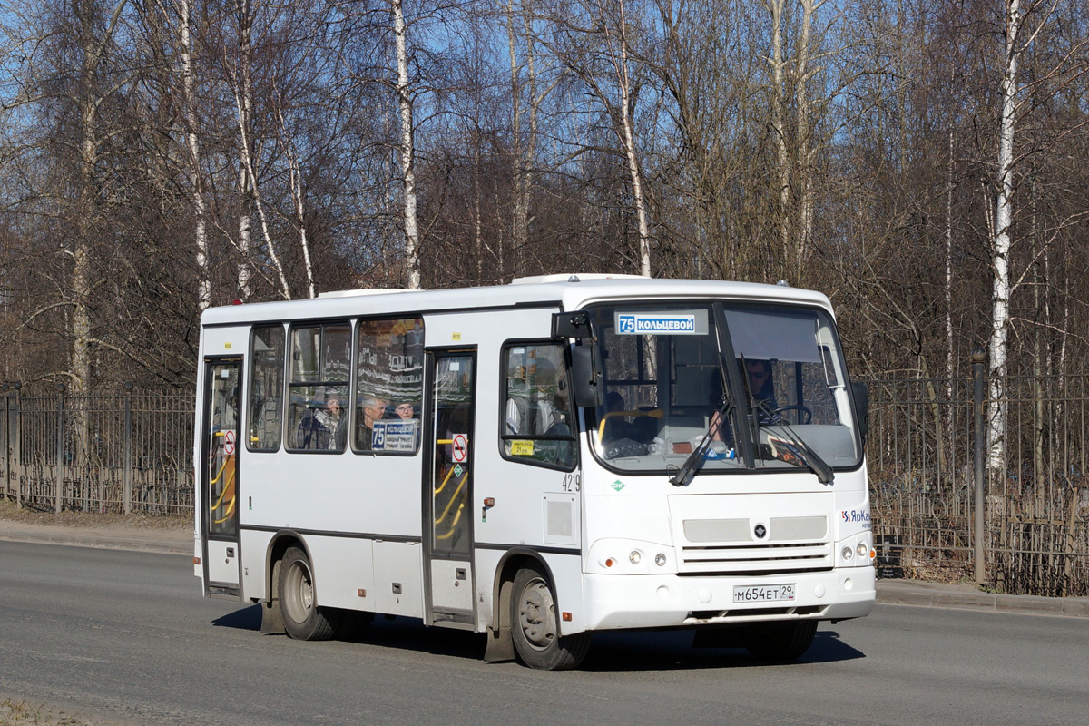 Архангельская область, ПАЗ-320302-08 № 4219