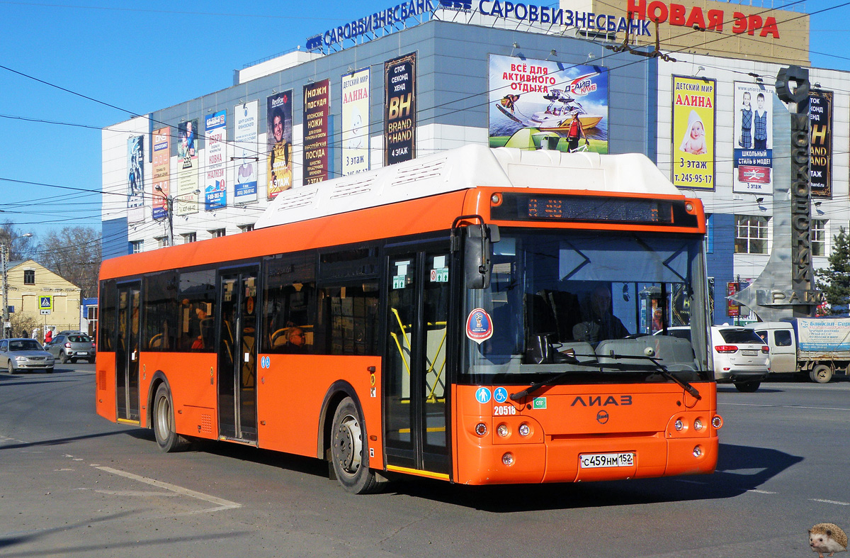 Nizhegorodskaya region, LiAZ-5292.67 (CNG) Nr. 20518