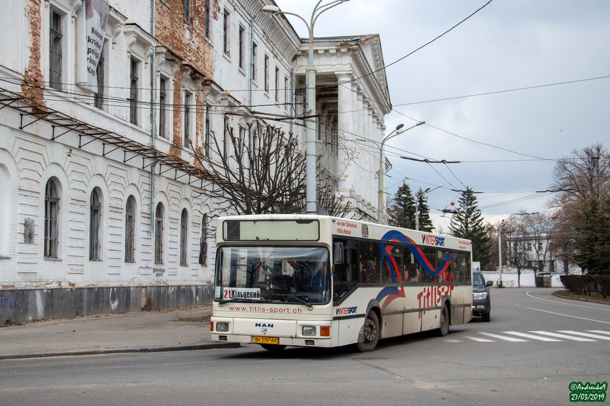 Полтавская область, MAN 895 NL202 № BI 2707 AA