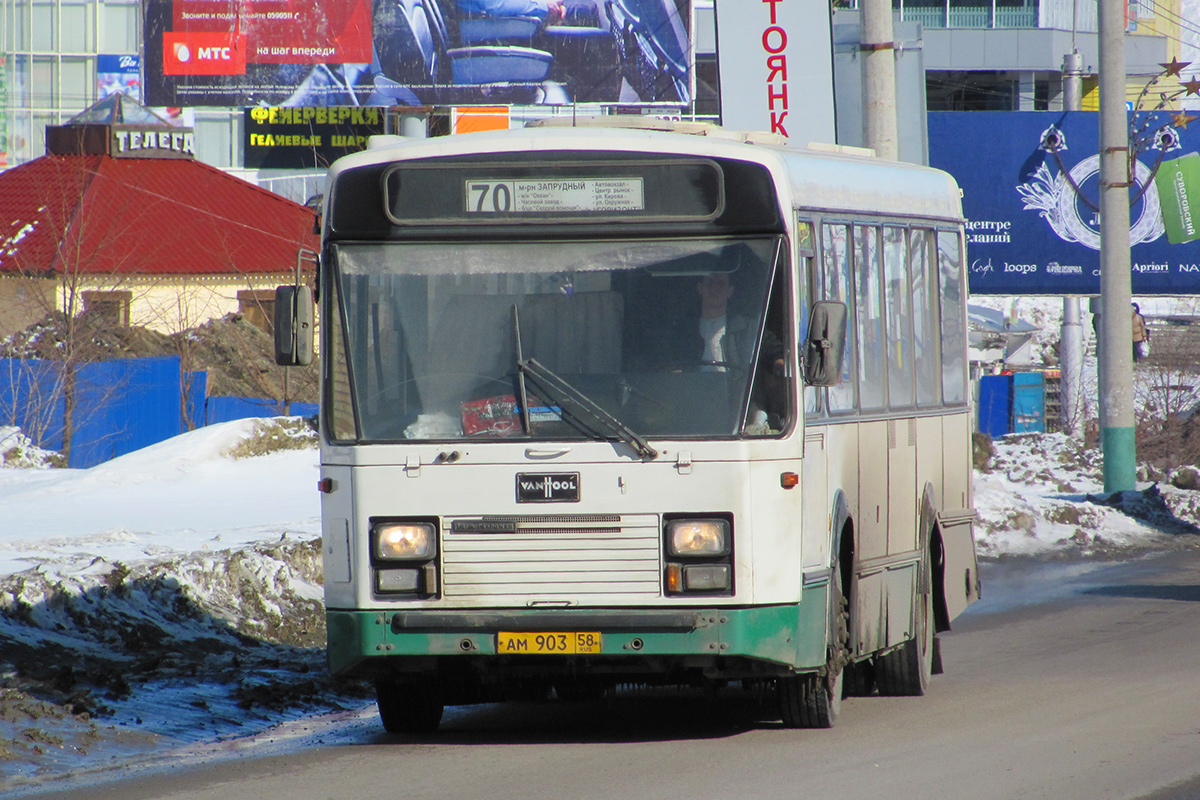 Пензенская область, Van Hool A120/31 № АМ 903 58