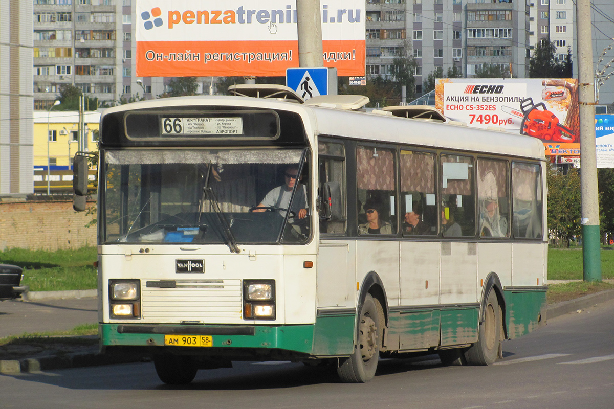 Пензенская область, Van Hool A120/31 № АМ 903 58