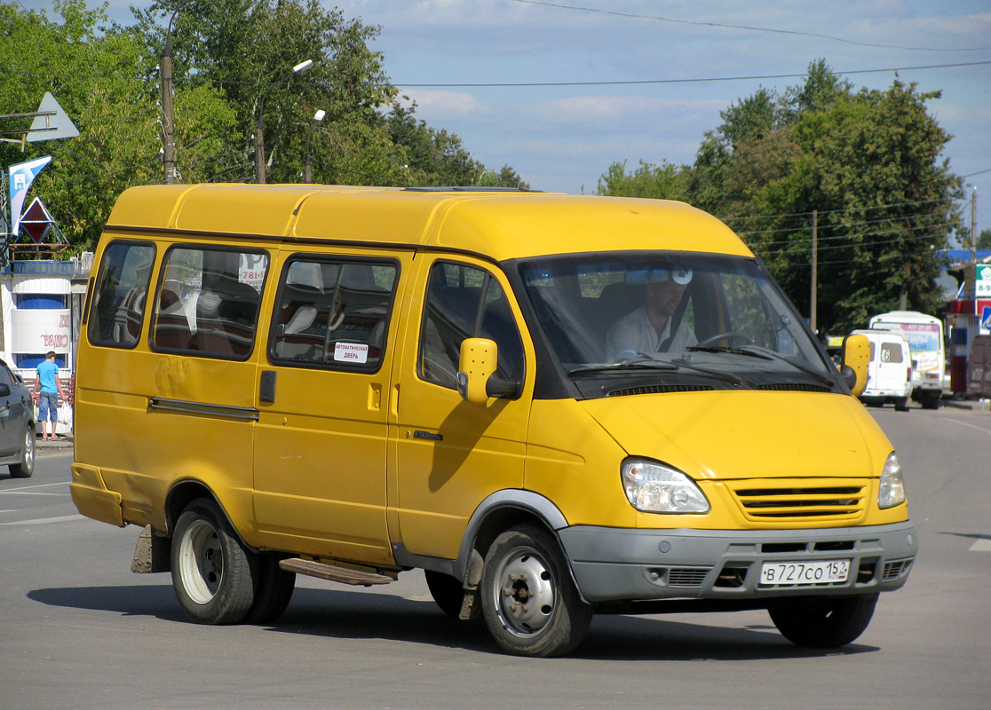 Нижегородская область, ГАЗ-322132 (XTH, X96) № В 727 СО 152