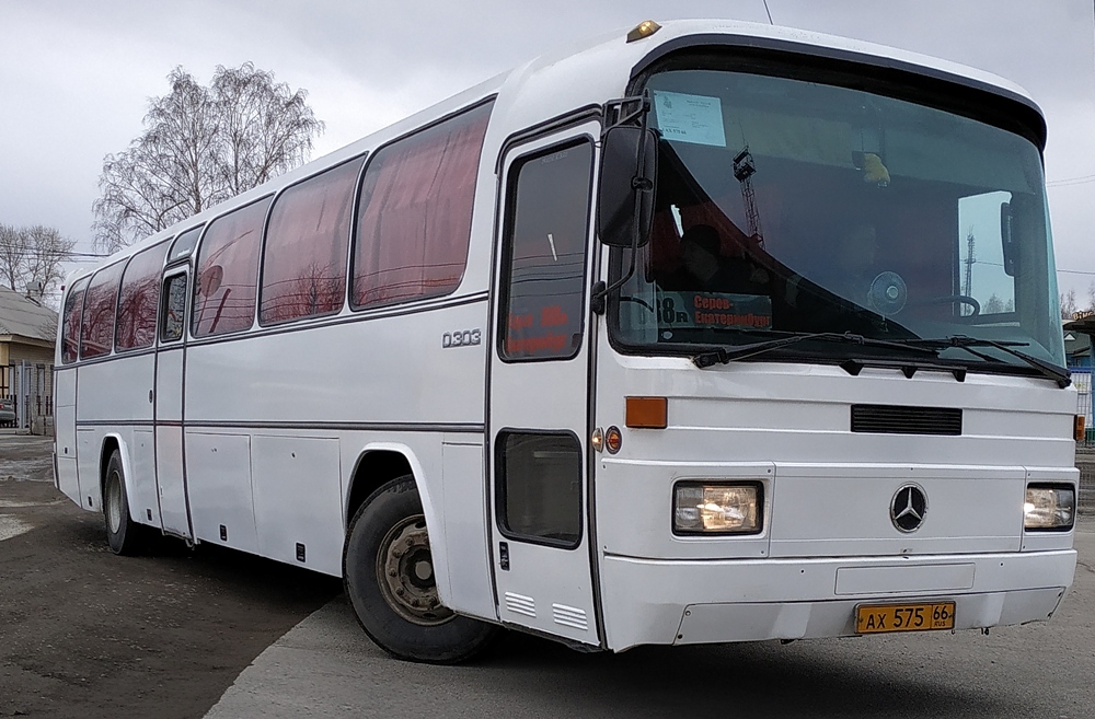 Свердловская область, Mercedes-Benz O303-15KHP-A № АХ 575 66