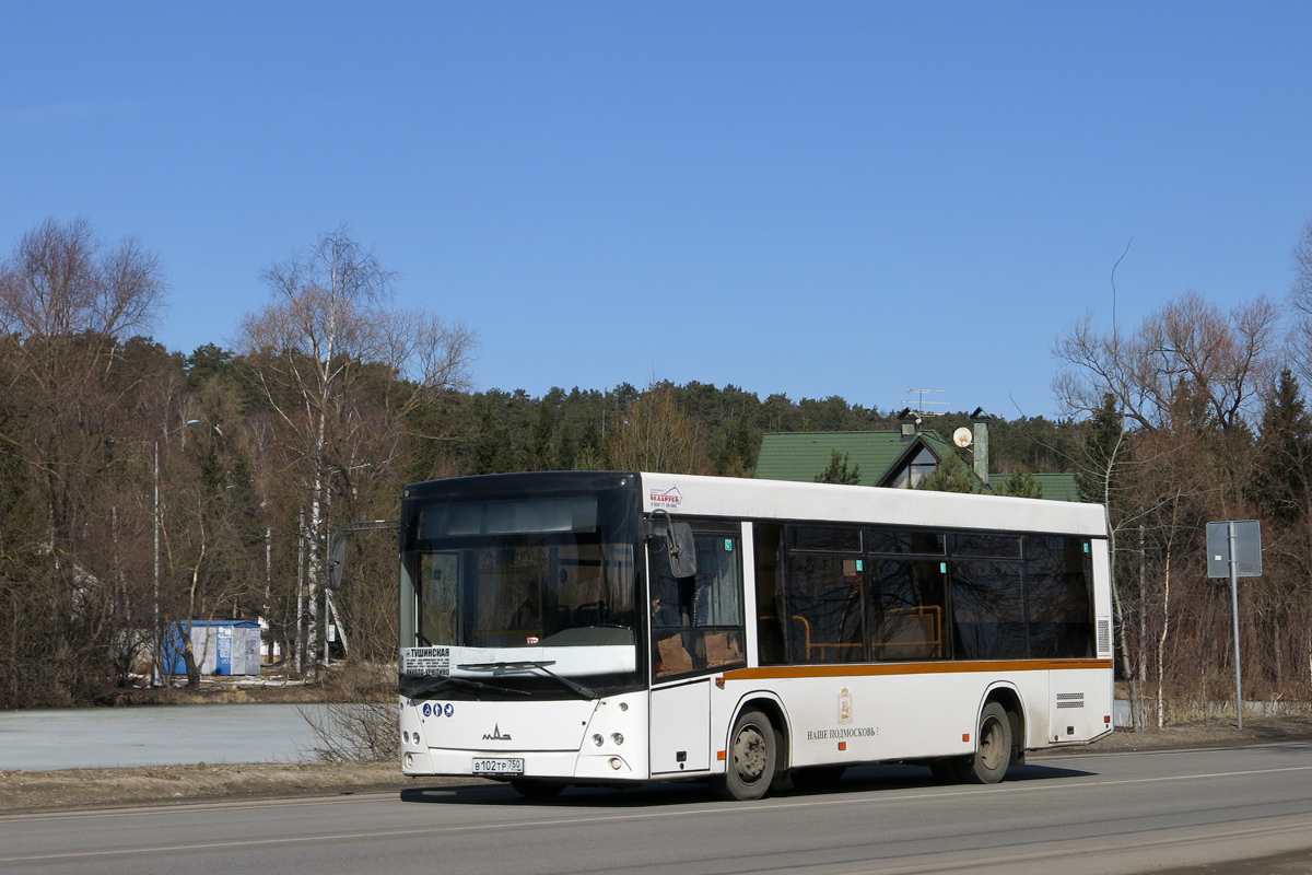 Московская область, МАЗ-206.085 № В 102 ТР 750