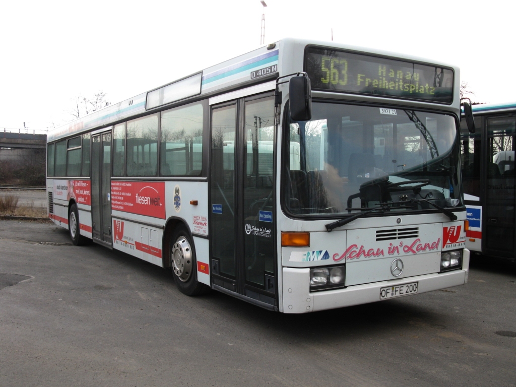 Гессен, Mercedes-Benz O405N № OF-FE 200