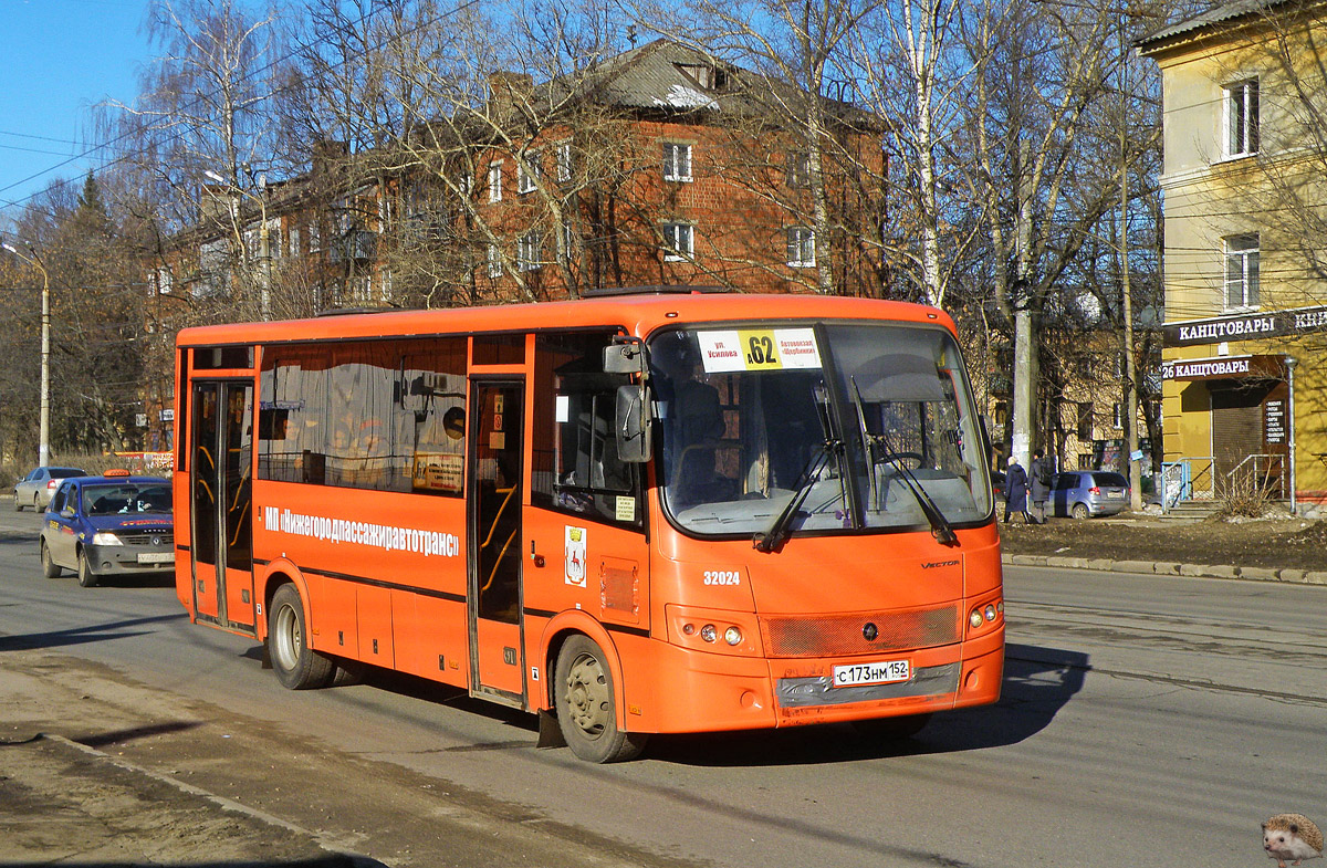 Нижегородская область, ПАЗ-320414-04 "Вектор" № 32024