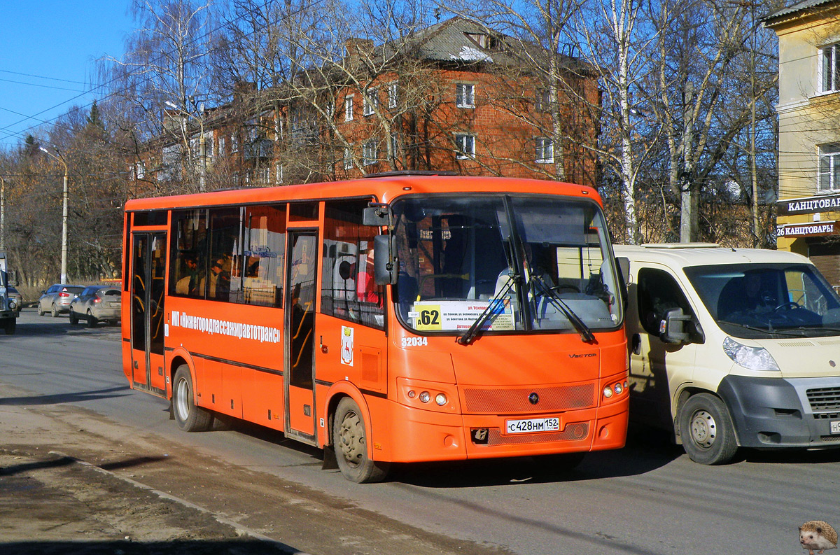 Нижегородская область, ПАЗ-320414-04 "Вектор" № 32034