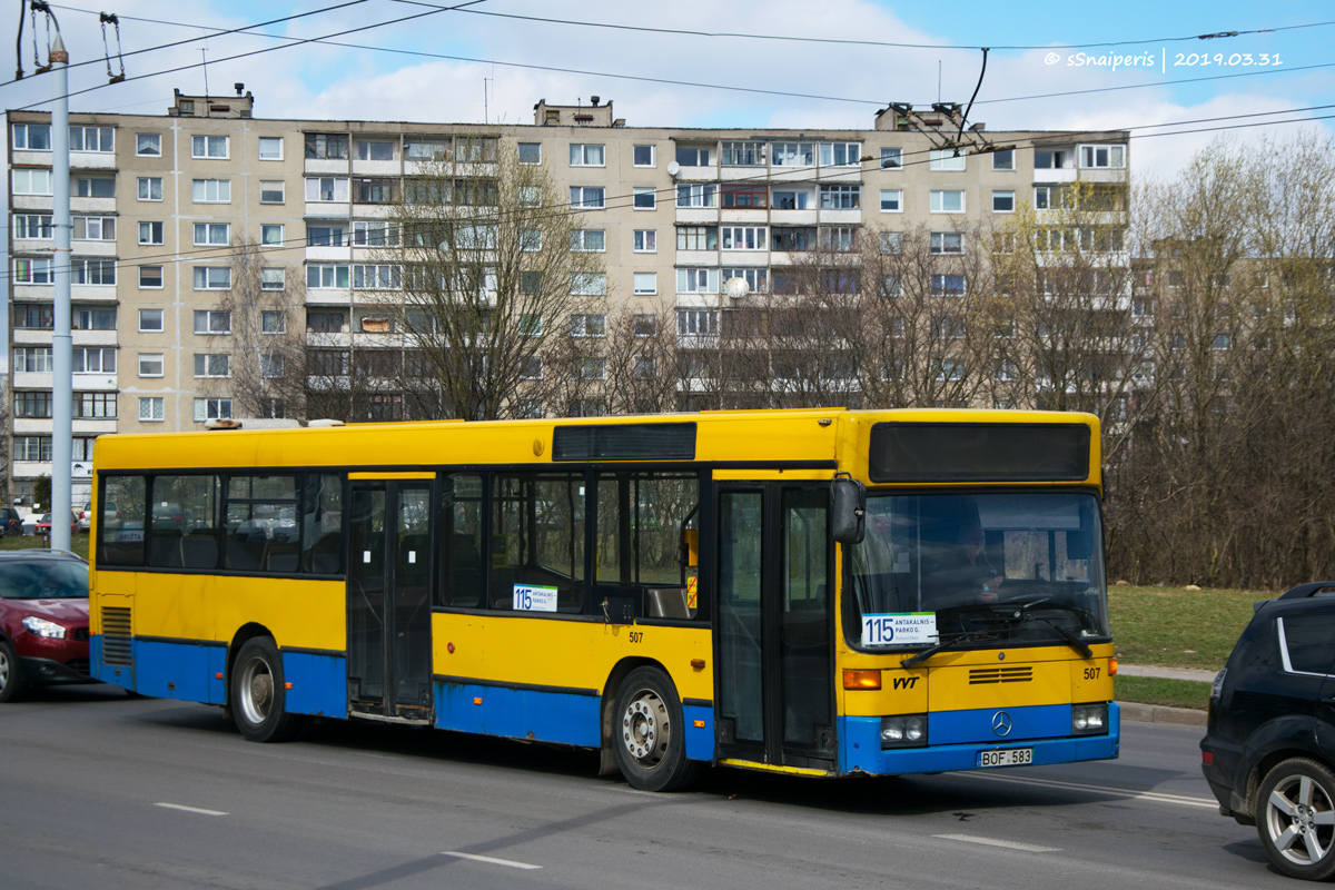 Lithuania, Mercedes-Benz O405N2 # 507